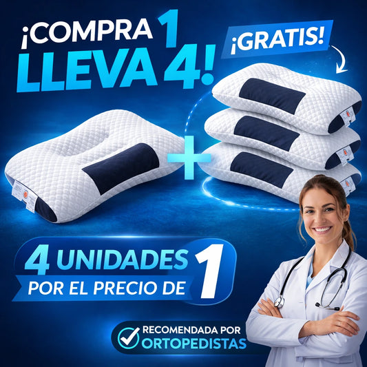 COMPRA 1 LLEVA 4: Almohadas Para Un Sueño Perfecto TechConfort